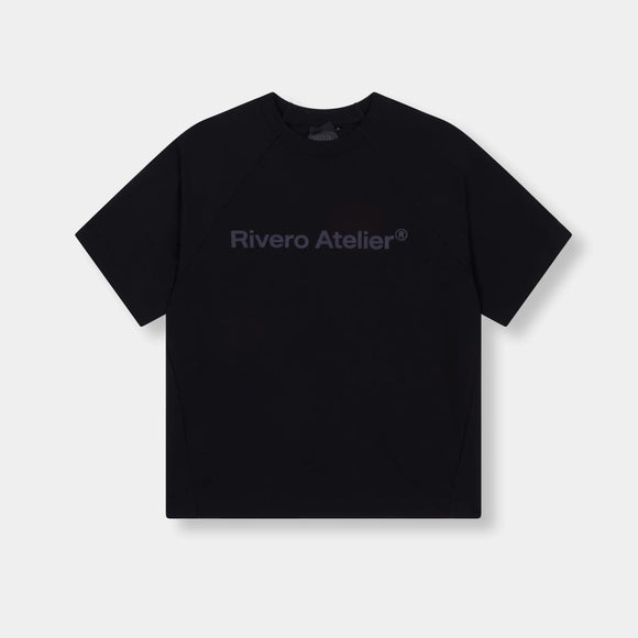 Rivero Rivero T-Shirt Studio Logo SS26 Black