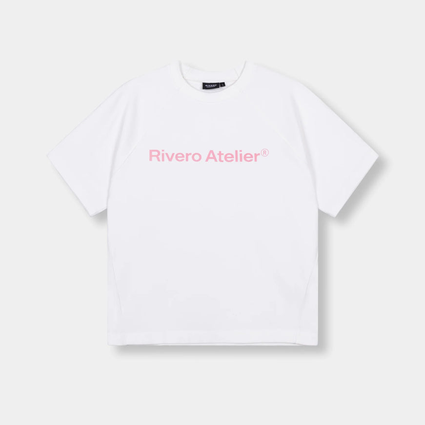 Rivero Rivero T-Shirt Studio Logo SS26 White