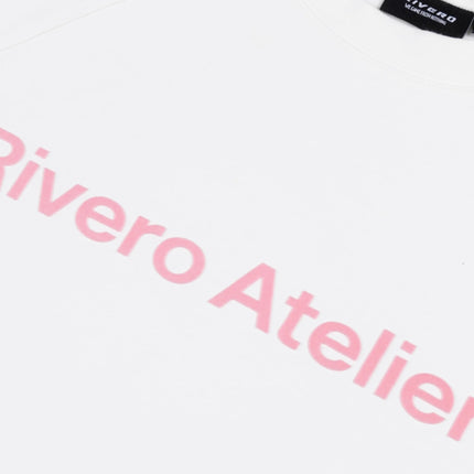 Rivero Rivero T-Shirt Studio Logo SS26 White