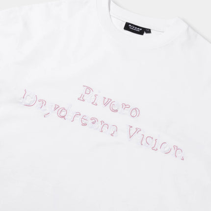 Rivero Rivero T-Shirt Vision Stitch SS26 White