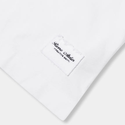 Rivero Rivero T-Shirt Vision Stitch SS26 White