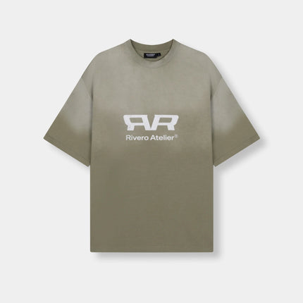 Rivero Rivero T-Shirt Washed SS26 Cypress