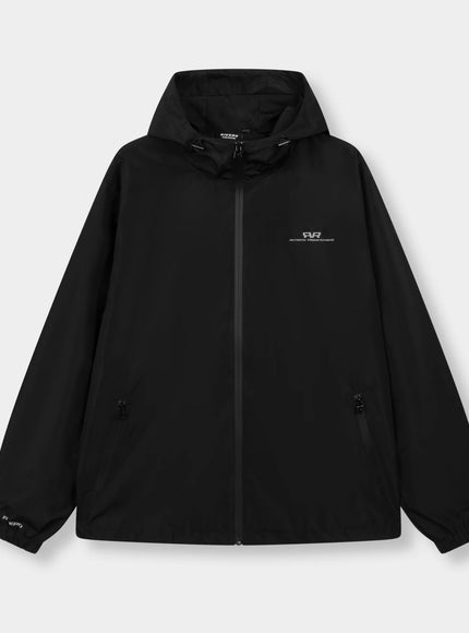 Rivero Rivero Track Jacket Phantom Nylon FW25 Black