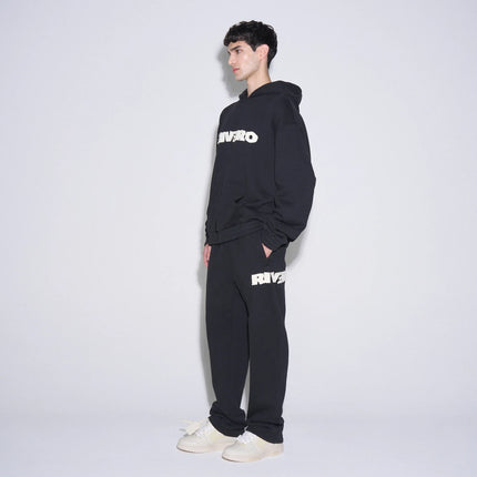 Rivero Rivero Tracksuit Frayed Echo FW25 Black