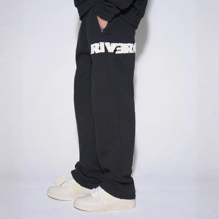 Rivero Rivero Tracksuit Frayed Echo FW25 Black