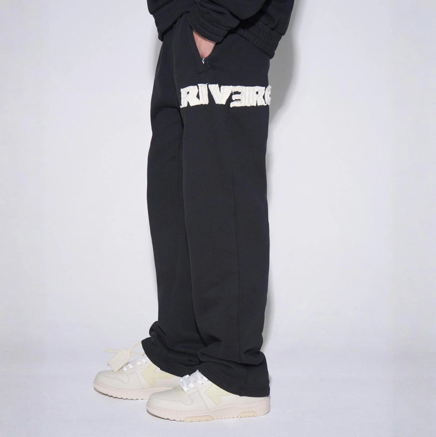 Rivero Rivero Tracksuit Frayed Echo FW25 Black