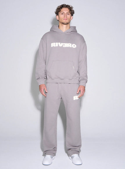 Rivero Rivero Tracksuit Frayed Echo FW25 Grey