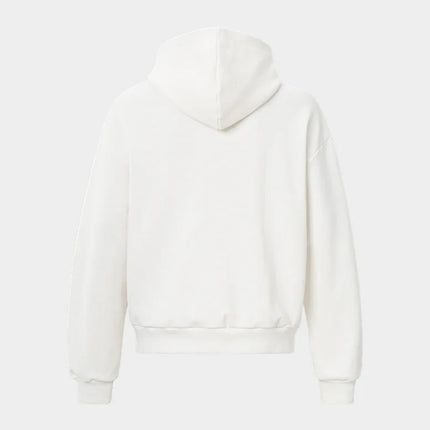 Rivero Rivero Vest Script Zip Hoodie SS24 White