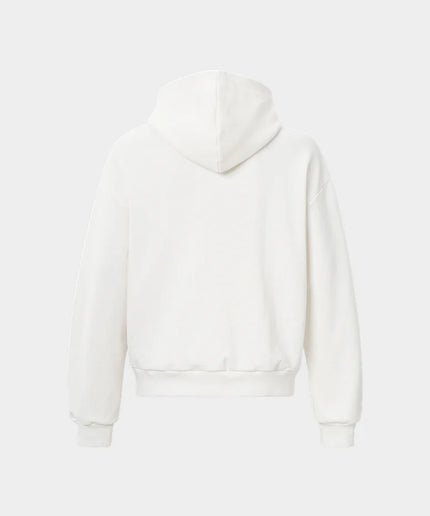 Rivero Rivero Vest Script Zip Hoodie SS24 White