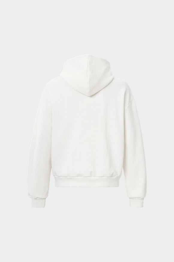 Rivero Rivero Vest Script Zip Hoodie SS24 White