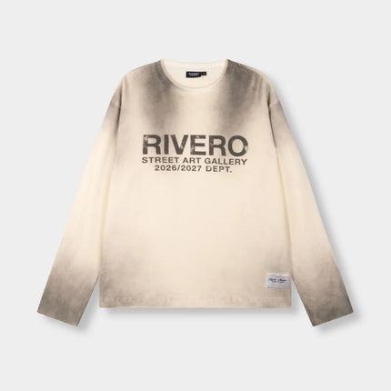 Rivero Rivero Waffle Longsleeve Aged Art Dept FW26 Off White