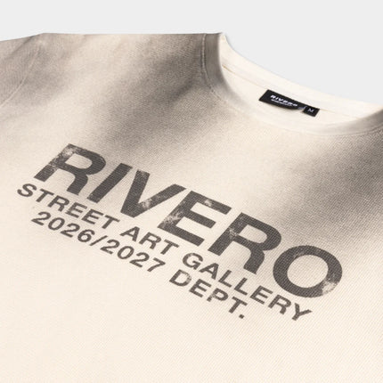 Rivero Rivero Waffle Longsleeve Aged Art Dept FW26 Off White