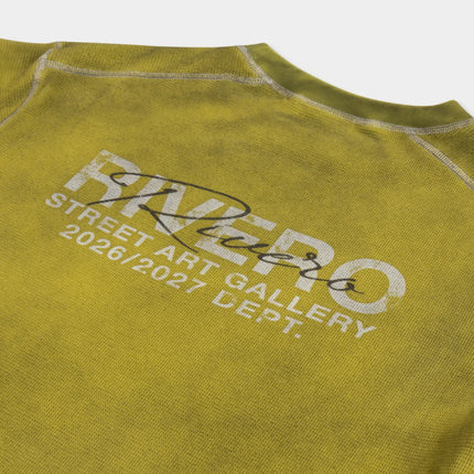 Rivero Rivero Waffle Longsleeve Contrast Aged FW26 Green