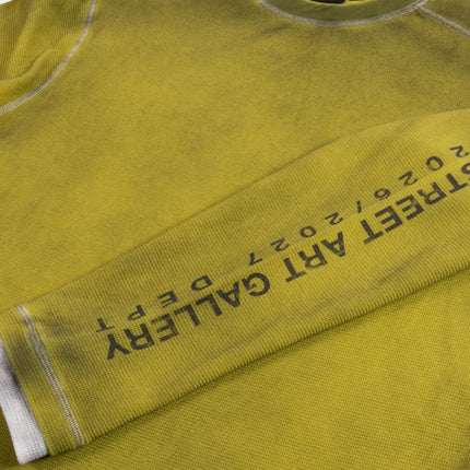 Rivero Rivero Waffle Longsleeve Contrast Aged FW26 Green