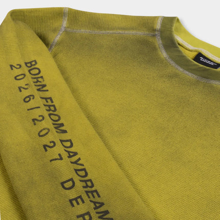 Rivero Rivero Waffle Longsleeve Contrast Aged FW26 Green