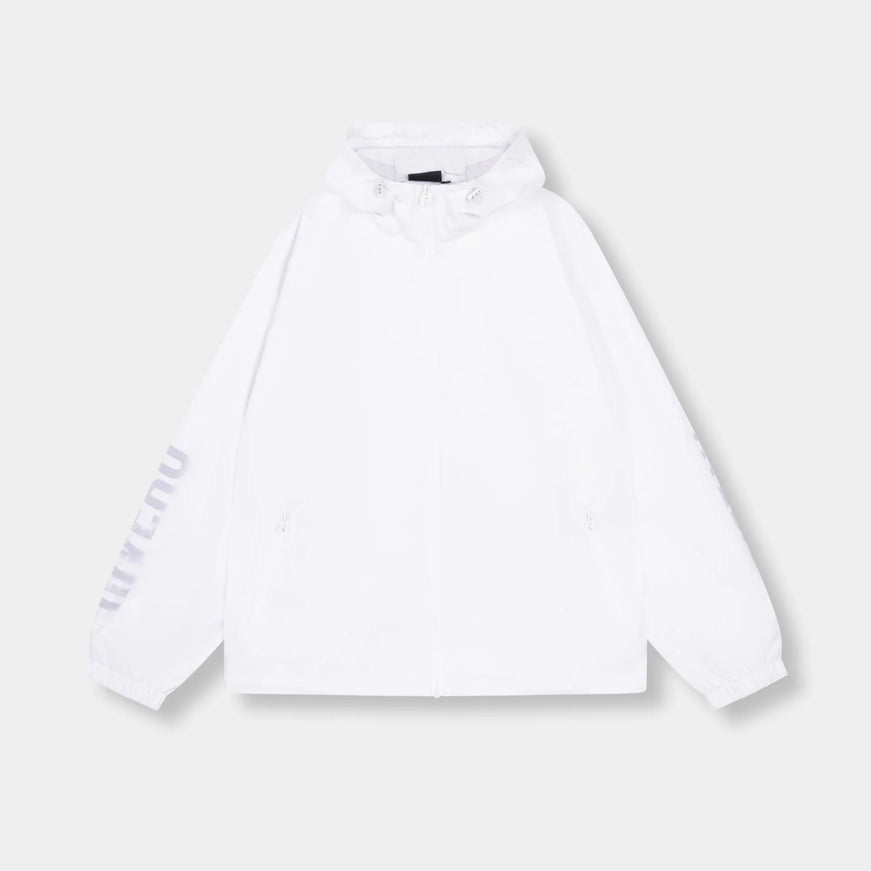 Rivero Rivero Windbreaker Overlay Nylon SS26 White