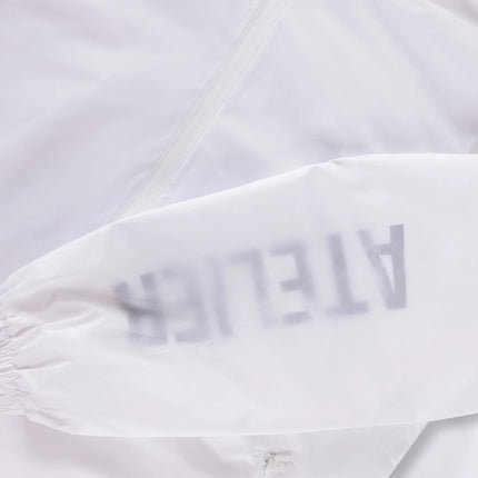 Rivero Rivero Windbreaker Overlay Nylon SS26 White