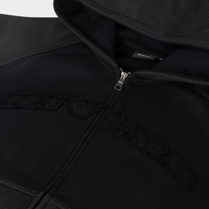 Rivero Rivero Zip Hoodie Contrast Foam Panel FW26 Black