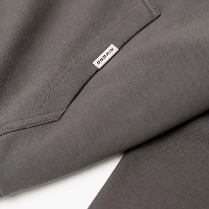 Rivero Rivero Zip Hoodie Double Layered Atelier FW25 Grey