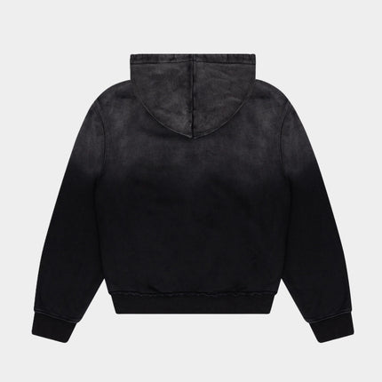 Rivero Rivero Zip Hoodie Statement FW25 Black Shadow