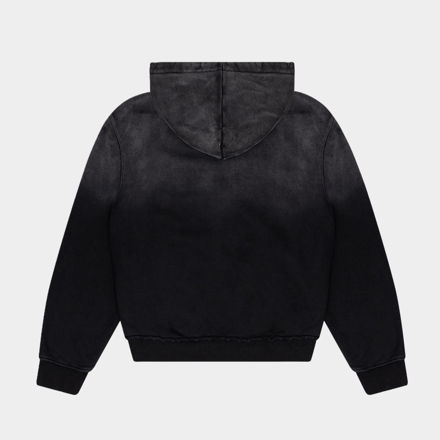 Rivero Rivero Zip Hoodie Statement FW25 Black Shadow