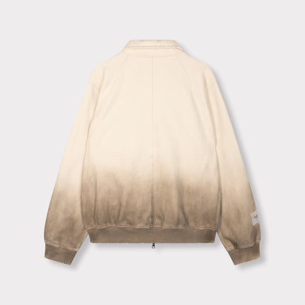 Rivero Rivero Zip Sweatshirt Dusted Studio FW26 Beige