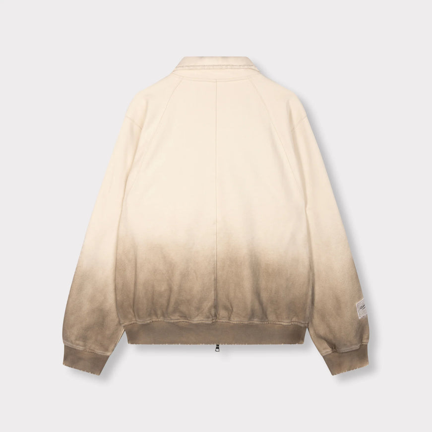 Rivero Rivero Zip Sweatshirt Dusted Studio FW26 Beige