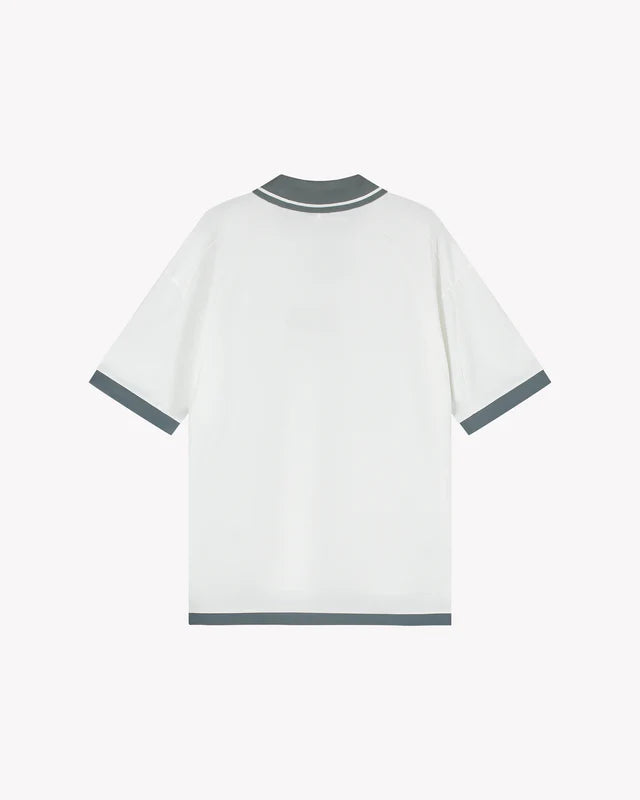 Saint Blanc Saint Blanc Jersey Interlock Logo FW25 White Alyssum
