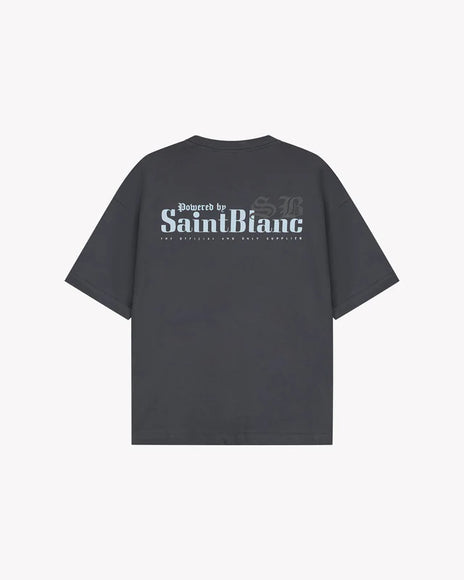 Saint Blanc Saint Blanc T-Shirt Powered FW25 Blue Graphite