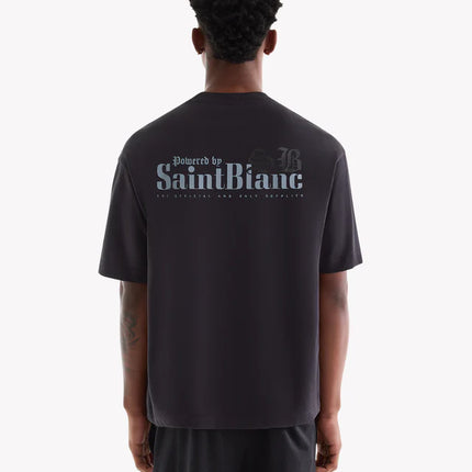 Saint Blanc Saint Blanc T-Shirt Powered FW25 Blue Graphite