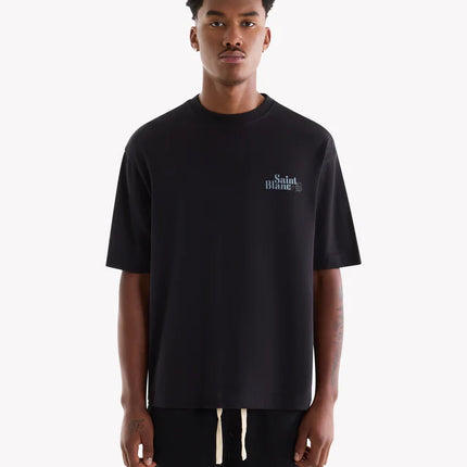 Saint Blanc Saint Blanc T-Shirt Powered FW25 Blue Graphite