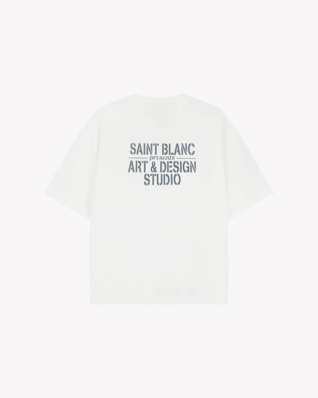 Saint Blanc Saint Blanc T-Shirt Studio FW25 Bright White