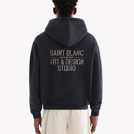 Saint Blanc Saint Blanc Zip Hoodie Studio FW25 Blue Graphite