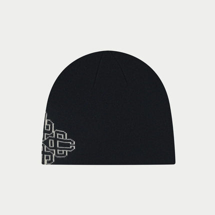 The Couture Club The Couture Club Beanie Intasia Emblem FW26 Black