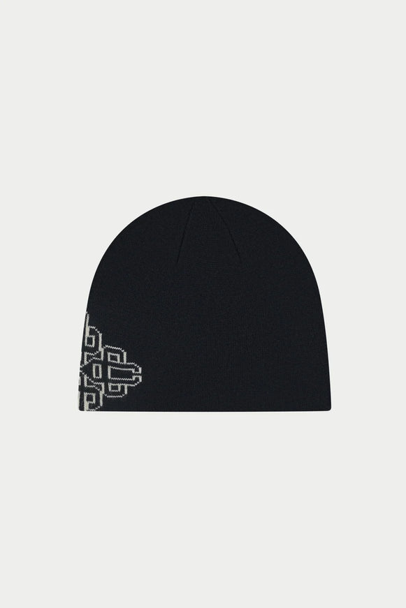 The Couture Club The Couture Club Beanie Intasia Emblem FW26 Black