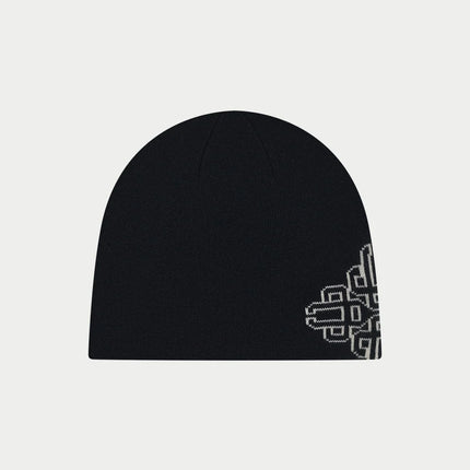 The Couture Club The Couture Club Beanie Intasia Emblem FW26 Black