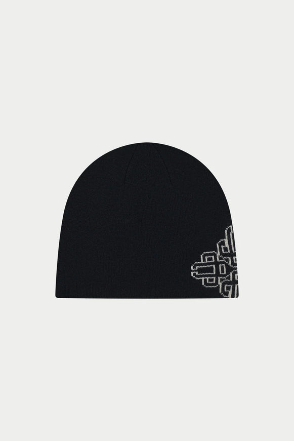 The Couture Club The Couture Club Beanie Intasia Emblem FW26 Black