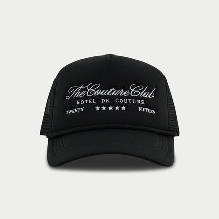 The Couture Club The Couture Club Cap Hotel De Couture SS26 Black