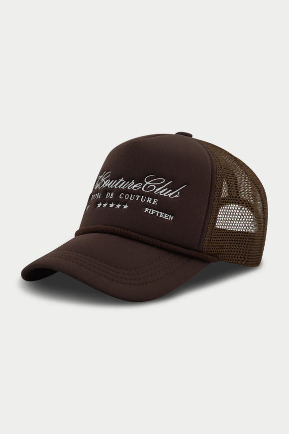 The Couture Club The Couture Club Cap Hotel De Couture SS26 Brown