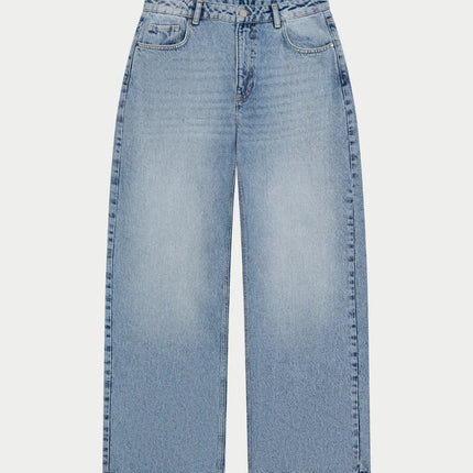 The Couture Club The Couture Club Jeans Skater FW26 Mid Stone Wash