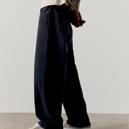 The Couture Club The Couture Club Jeans Skater FW26 Washed Black
