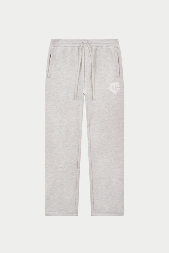 The Couture Club The Couture Club Joggers Monogram Applique Emblem SS26 Grey Melange
