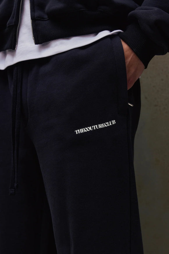 The Couture Club The Couture Club Joggers Straight Leg Copyright FW26 Black