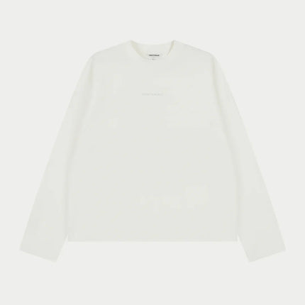 The Couture Club The Couture Club Longsleeve Slub SS26 Off White