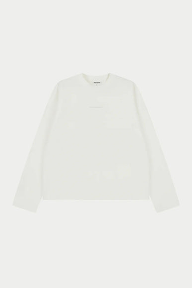 The Couture Club The Couture Club Longsleeve Slub SS26 Off White