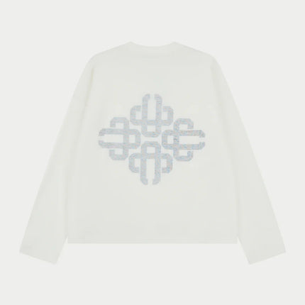 The Couture Club The Couture Club Longsleeve Slub SS26 Off White