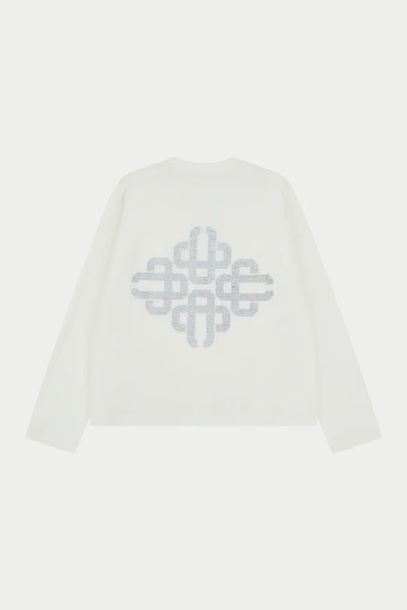 The Couture Club The Couture Club Longsleeve Slub SS26 Off White