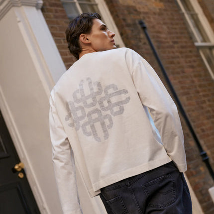 The Couture Club The Couture Club Longsleeve Slub SS26 Off White