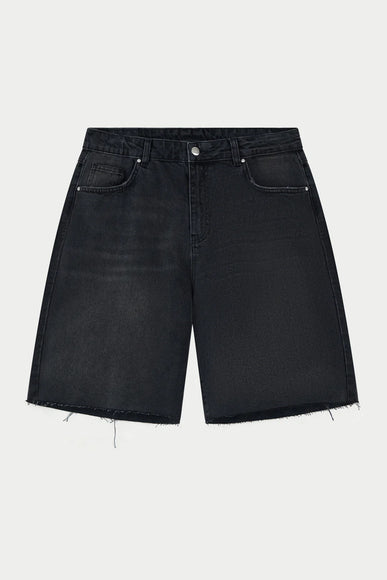 The Couture Club The Couture Club Shorts Raw Denim SS26 Black