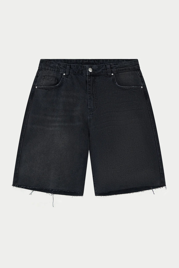 The Couture Club The Couture Club Shorts Raw Denim SS26 Black